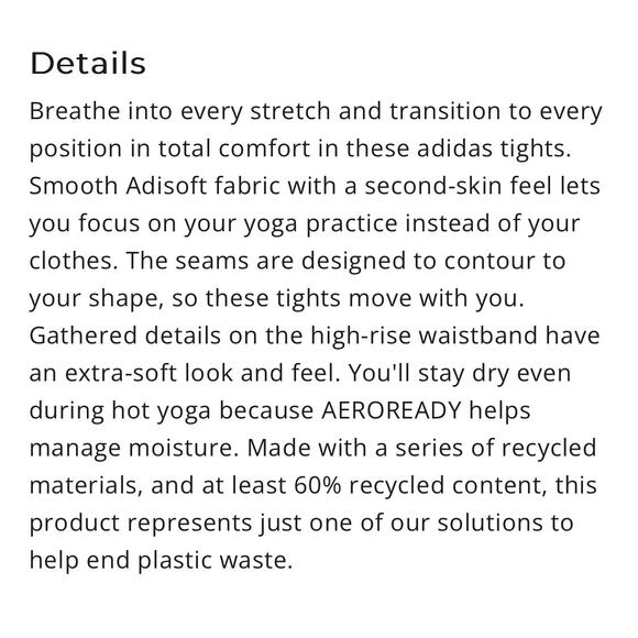 ADIDAS Women's X 11
HONORÉ TANK TOP (PLUS SIZE) Sz 1X NEW HY5637
MSRP $65 - Picture 6 of 8